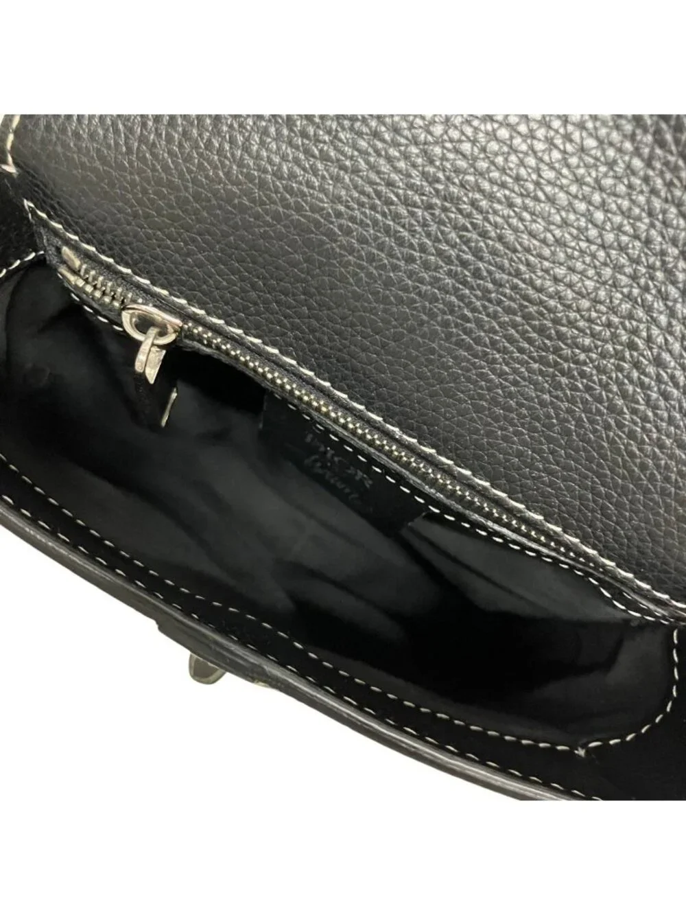 Dior Shawn Stussy Collaboration Saddle Bee Pouch Shoulder Bag Leather